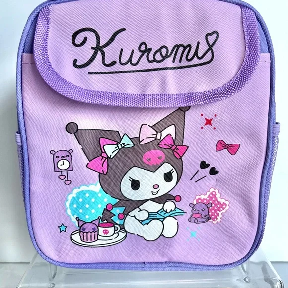 💜(KUR313) Kuromi Adorable 4-Piece Lunch Cooler Bundle! - Picture 2 of 10